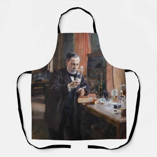 Albert Edelfelt - Portret van Louis Pasteur Schort (Voorkant)