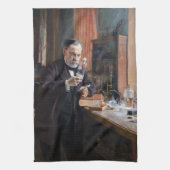 Albert Edelfelt - Portret van Louis Pasteur Theedoek (Verticaal)