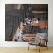 Albert Edelfelt - Portret van Louis Pasteur Wandkleed (In Situ (horizontaal))