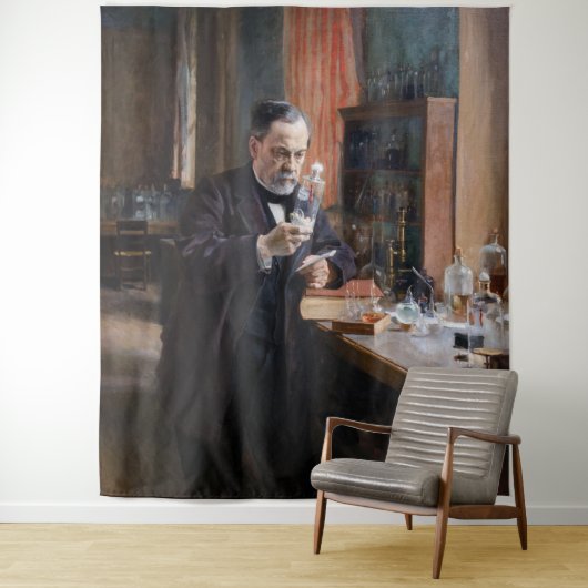 Albert Edelfelt - Portret van Louis Pasteur Wandkleed (In situ)