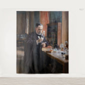 Albert Edelfelt - Portret van Louis Pasteur Wandkleed (Voorkant)