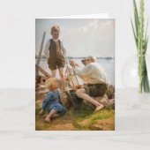 Albert Edelfelt - Scheepsbouwers Kaart (Voorkant)