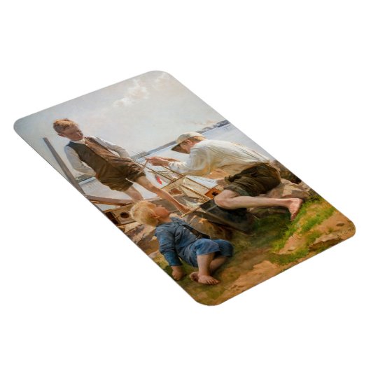 Albert Edelfelt - Scheepsbouwers Magneet (Rechterzijde)