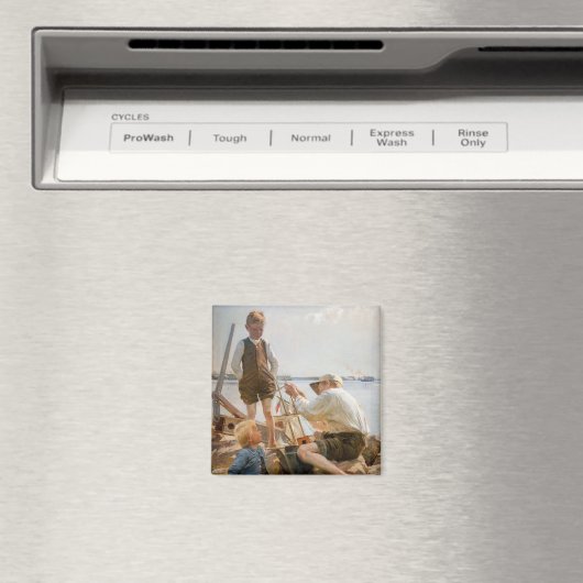 Albert Edelfelt - Scheepsbouwers Magneet (Insitu (Vaatwasser))