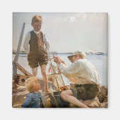 Albert Edelfelt - Scheepsbouwers Magneet (Voorkant)