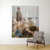 Albert Edelfelt - Scheepsbouwers Wandkleed (In situ)