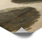 Albert Edelfelt - Twee Jongens op een Boomstam Poster (Hoek)