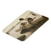 Albert Edelfelt - Twee jongens op een log Magneet (Linkerzijde)