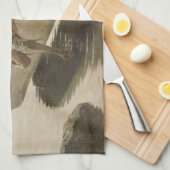 Albert Edelfelt - Twee jongens op een log Theedoek (Quarter Fold)