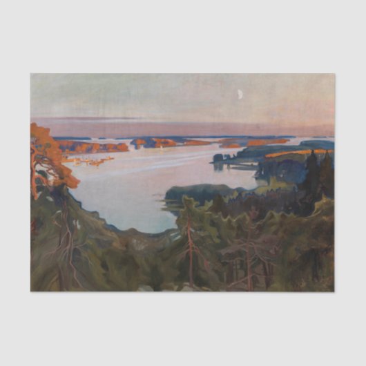 Albert Edelfelt - Uitzicht over Haikko Tissuepapier (Voorkant)