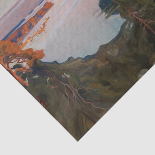 Albert Edelfelt - Uitzicht over Haikko Tissuepapier (Detail)