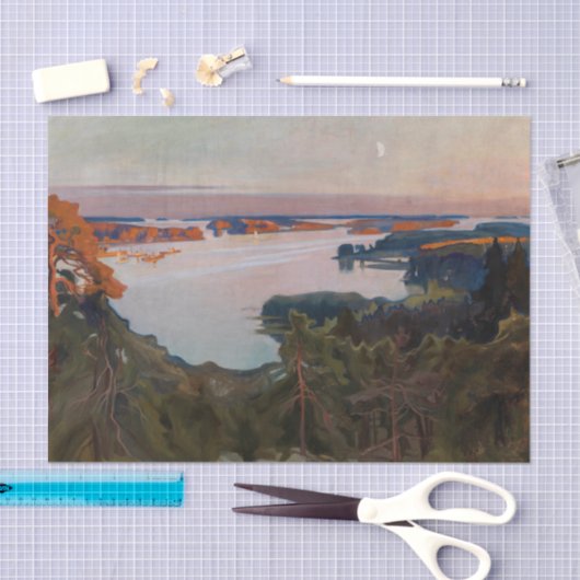 Albert Edelfelt - Uitzicht over Haikko Tissuepapier (Craft)