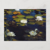 Albert Edelfelt - Water Lilies, Studie Briefkaart (Voorkant)