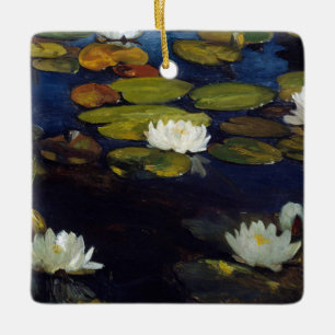 Albert Edelfelt - Water Lilies, Studie Keramisch Ornament
