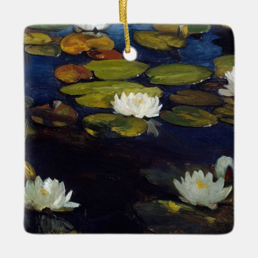 Albert Edelfelt - Water Lilies, Studie Keramisch Ornament (Voorkant)