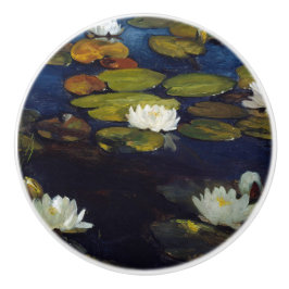 Albert Edelfelt - Water Lilies, Studie Keramische Knop