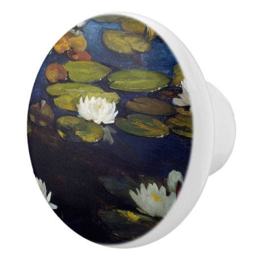 Albert Edelfelt - Water Lilies, Studie Keramische Knop (Rechts)
