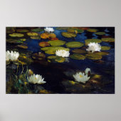 Albert Edelfelt - Water Lilies, Studie Poster (Voorkant)