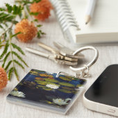 Albert Edelfelt - Water Lilies, Studie Sleutelhanger (Voorkant Rechts)