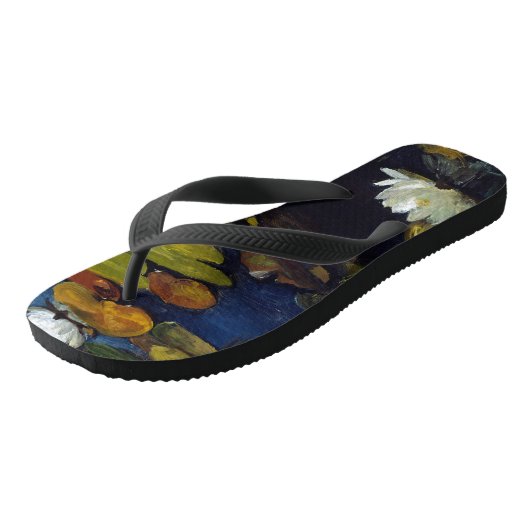 Albert Edelfelt - Water Lilies, Studie Teenslippers (Schuin)