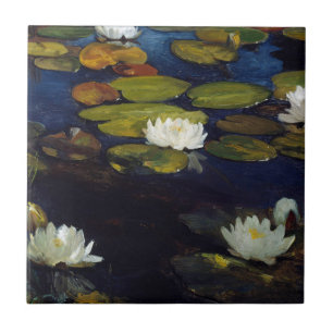 Albert Edelfelt - Water Lilies, Studie Tegeltje
