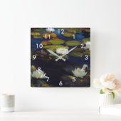 Albert Edelfelt - Water Lilies, Studie Vierkante Klok (Huis)