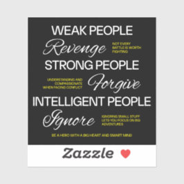 Albert Einstein Citaat Minimalistische Typografie  Sticker