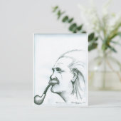 Albert Einstein.jpg Briefkaart (Staand voorkant)