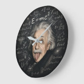 Albert Einstein Wandklok | Fysica & Wetenschap Cha (Hoek)