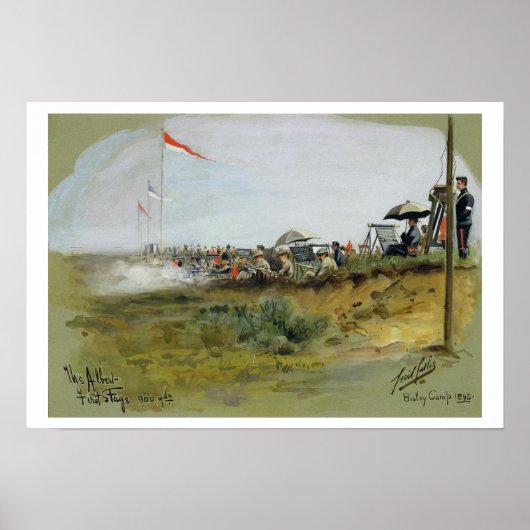 Albert - First Stage, 900 meter, Bisley Camp, Poster (Voorkant)
