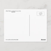 Albert Gleizes, Composition pour Jazz Art  Briefkaart (Achterkant)