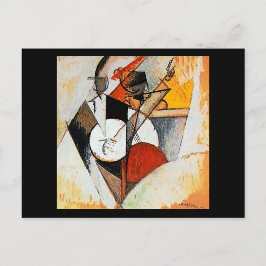 Albert Gleizes, Composition pour Jazz Art  Briefkaart (Voorkant)