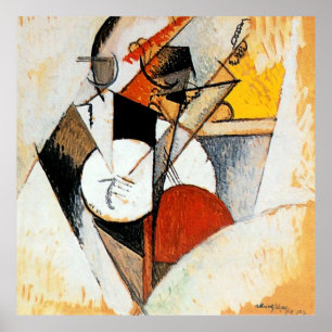 Albert Gleizes Jazz Compositie Abstract schilderij Poster