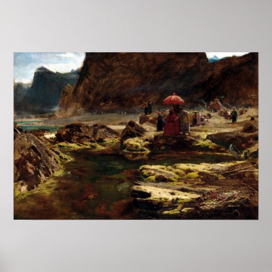 Albert Goodwin The Sultan en Zijn kamp Poster (Voorkant)