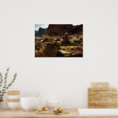 Albert Goodwin The Sultan en Zijn kamp Poster (Keuken)