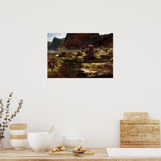 Albert Goodwin The Sultan en Zijn kamp Poster (Keuken)