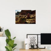 Albert Goodwin The Sultan en Zijn kamp Poster (Thuiskantoor)