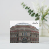 albert hall briefkaart (Staand voorkant)