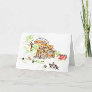 Albert Hall greeting card Kaart