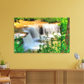 Albert Herfsten, West Virginia Canvas Afdruk (Insitu (Woonkamer))