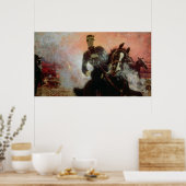 Albert I King of Belgians in the First World Poster (Keuken)