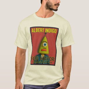 Albert Indigo voor burgemeester T-shirt