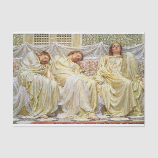 Albert Joseph Moore | dromers (ca. 1850-1882) Tissuepapier (Voorkant)