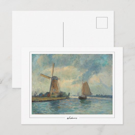 Albert Lebourg #177 - Briefkaart voor Schone Kunst (Voorkant / Achterkant)