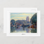 Albert Lebourg #30 - Briefkaart met fijne kunst (Voorkant / Achterkant)