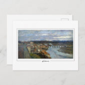 Albert Lebourg #42 - Briefkaart voor Schone Kunste (Voorkant / Achterkant)