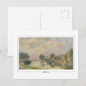 Albert Lebourg #44 - Kunstkaart Briefkaart (Voorkant / Achterkant)