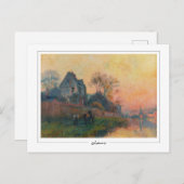 Albert Lebourg #47 - Briefkaart voor Schone Kunste (Voorkant / Achterkant)