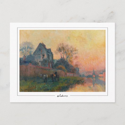 Albert Lebourg #47 - Kunstkaart Briefkaart (Voorkant)