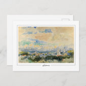 Albert Lebourg #85 - Briefkaart voor Schone Kunste (Voorkant / Achterkant)